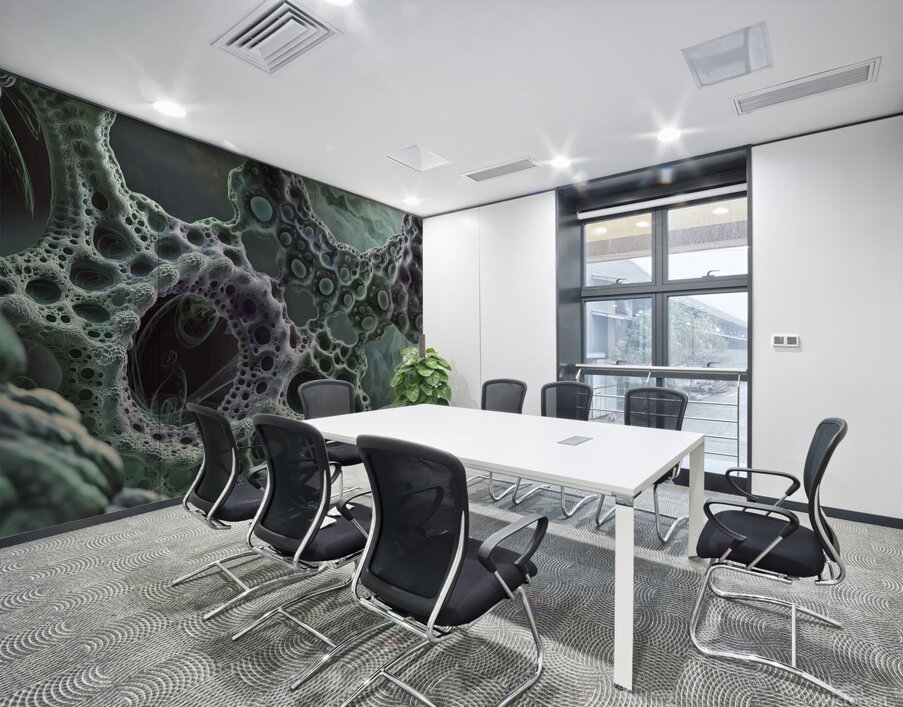 Seafoam Wall Printing