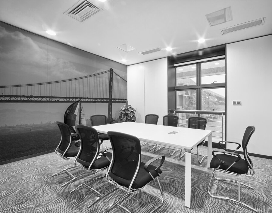 bay bridge and full sail boat  horizontal 2766 Br Wall Printing