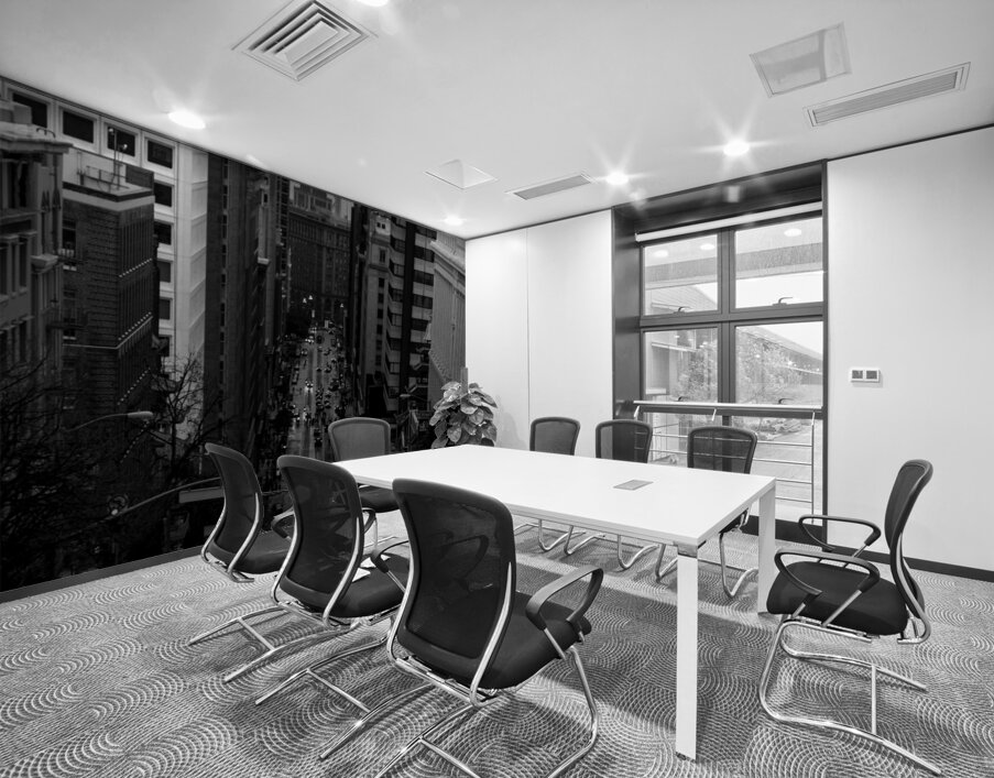 california street downtown san francisco  vertica Wall Printing