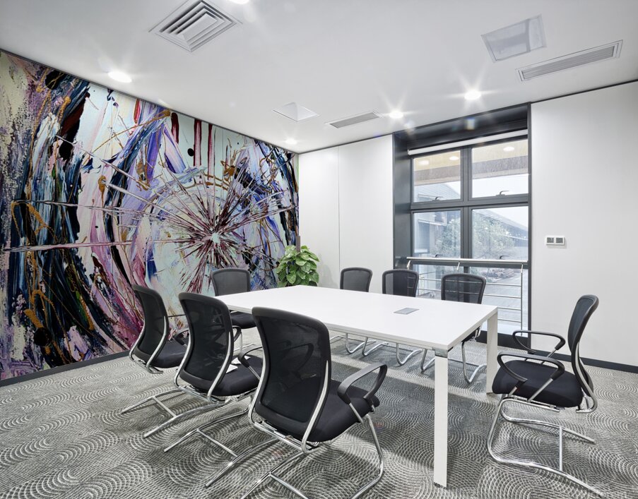 Fresh Glass Wall Printing