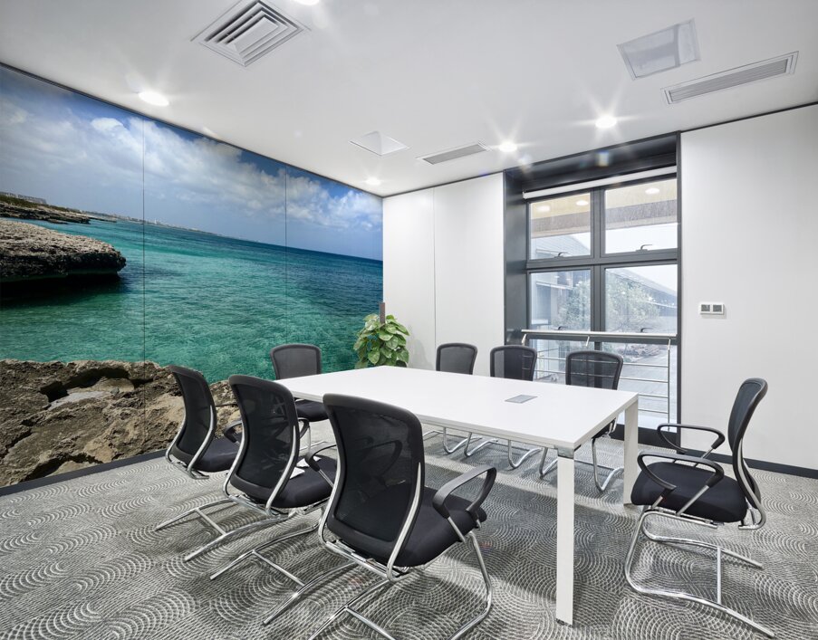 Aruba Waters Wall Printing