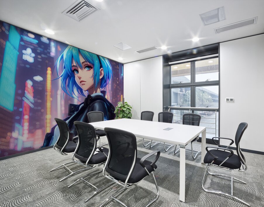 Entai manga japanese Wall Printing