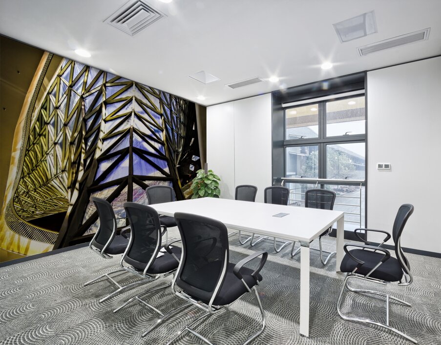 Frankfurt MyZeil Architecture Wall Printing