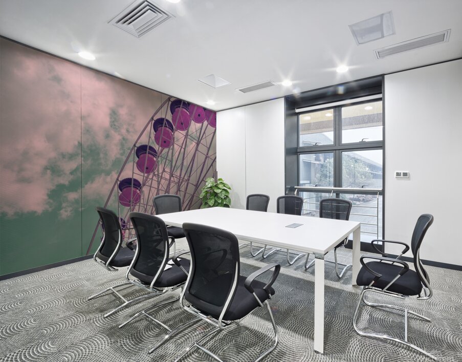 Ferris wheel Wall Printing