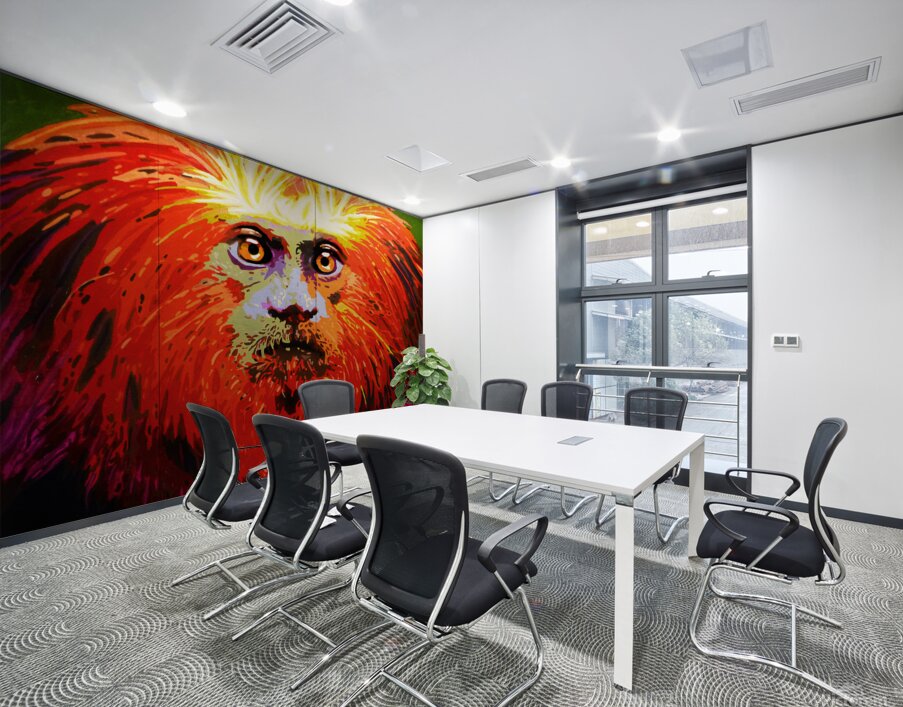 GOLDEN LION TAMARIN Wall Printing