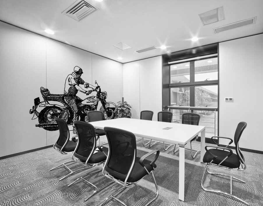 Harley Davidson Wall Printing