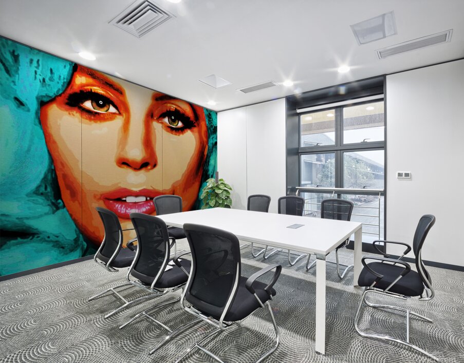LADY GAGA Wall Printing