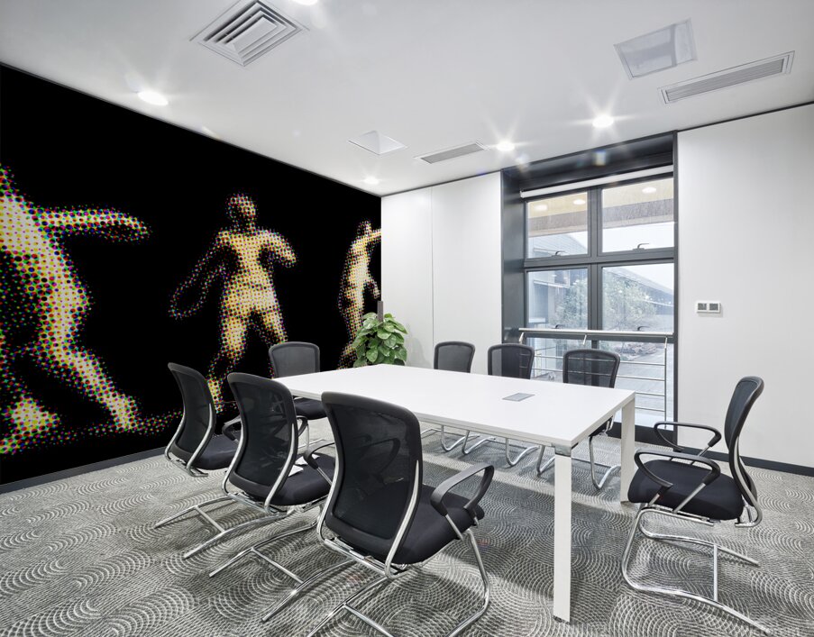 OLYMPICS DISC Wall Printing