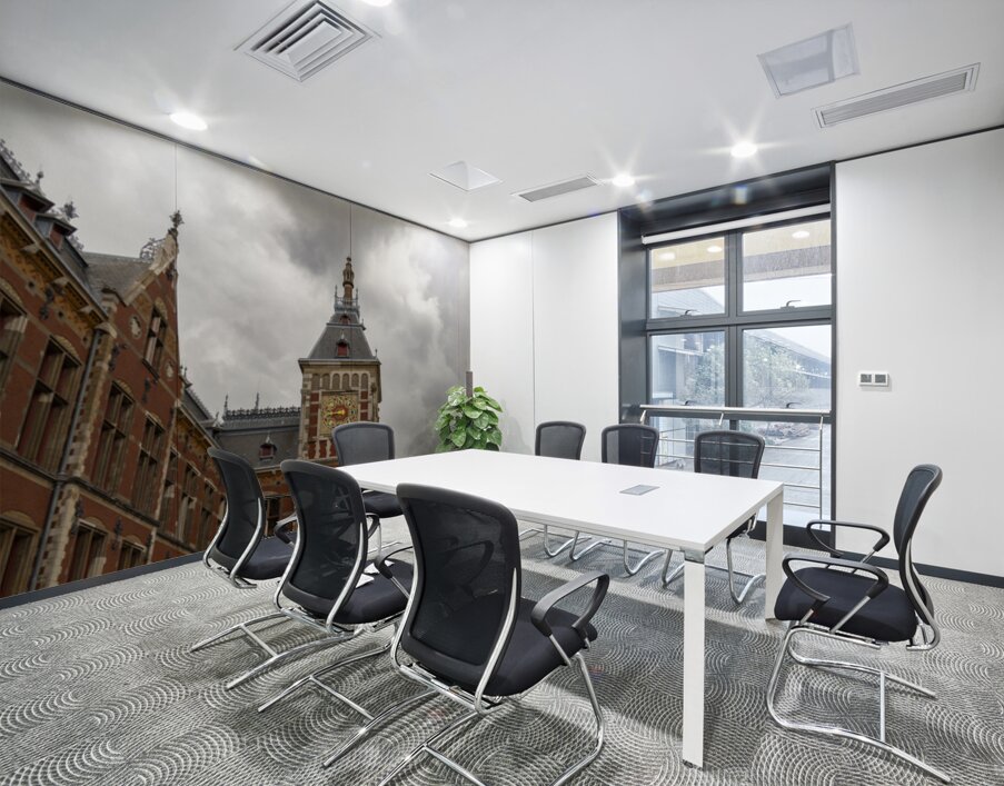 Amsterdam Centraal Train Station Tower Wall Printing