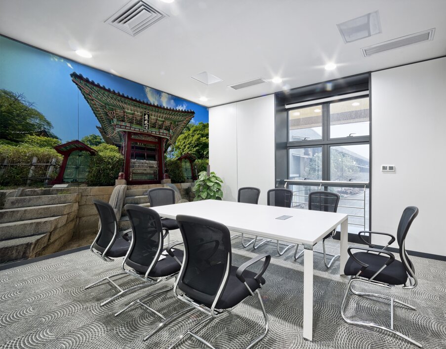 Three Doors Wall Printing