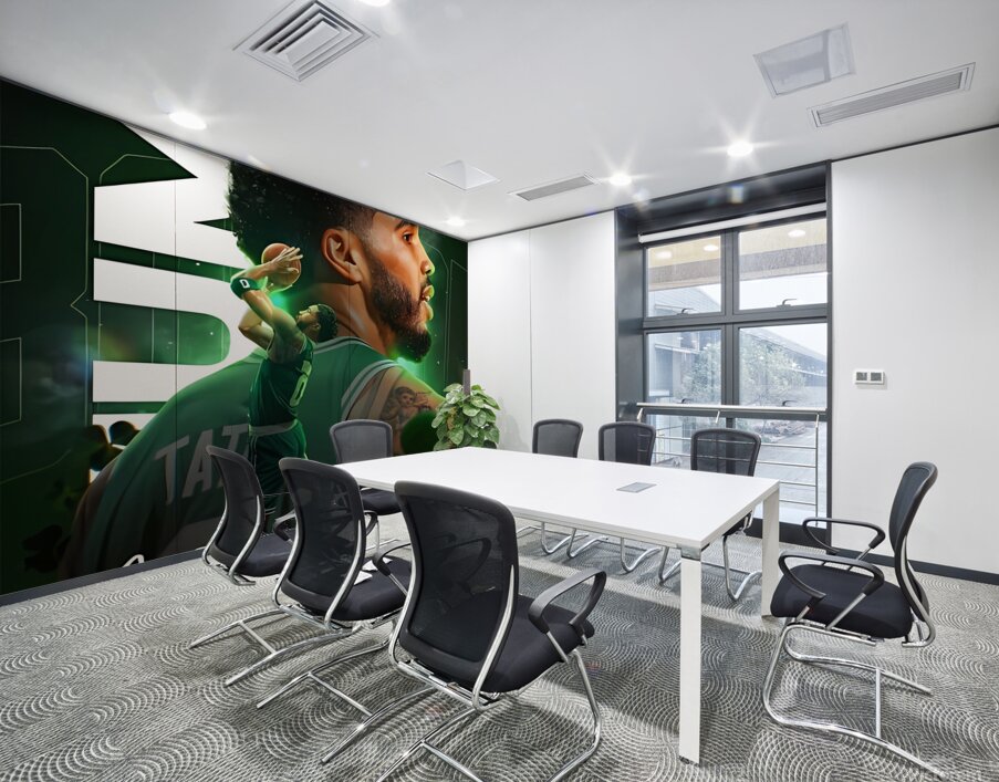   Jayson Tatum Baketball Wall Printing