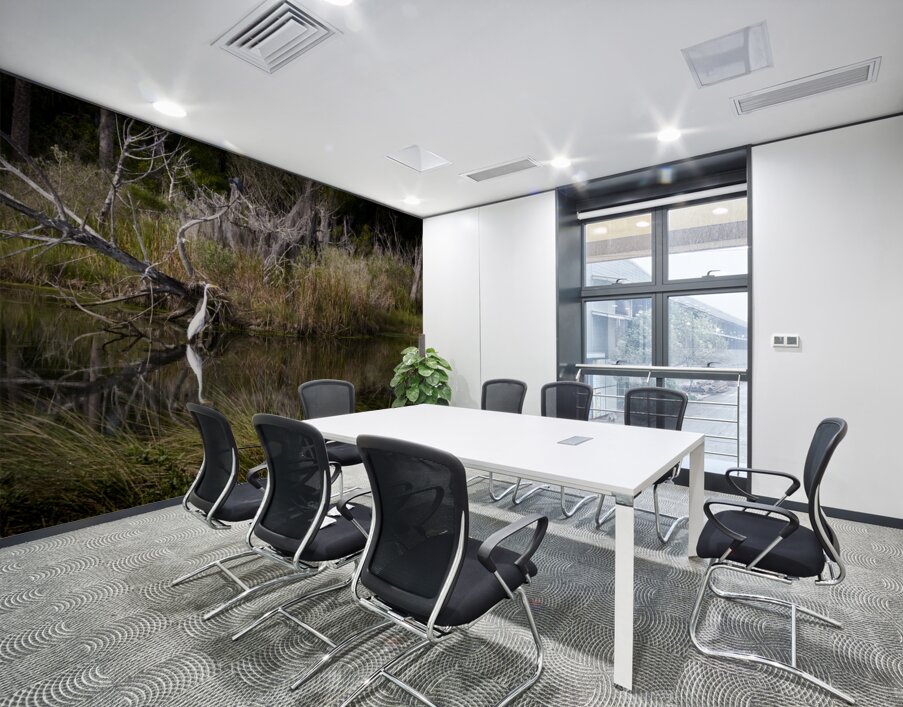 Florida Marsh Winter White Egret  Wall Printing