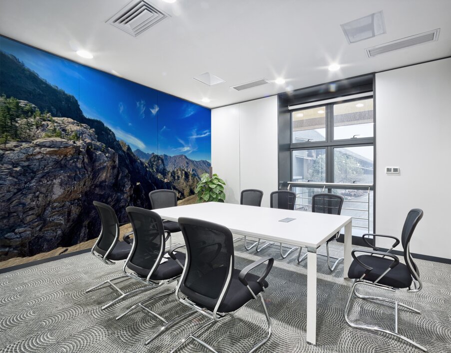 Over the Edge Seoraksan Wall Printing