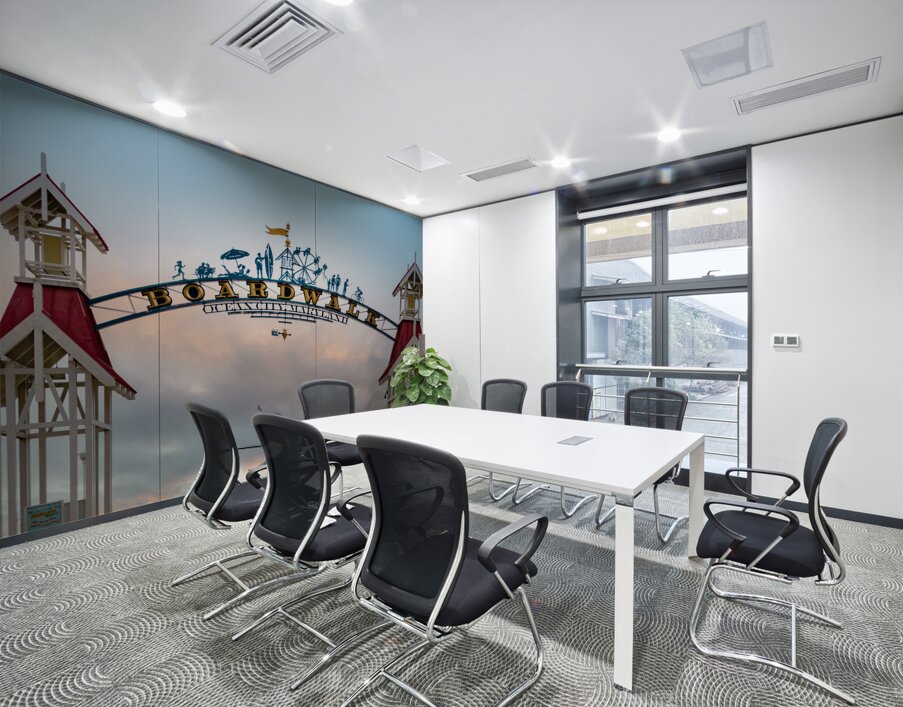 Ocean City Boardwalk Sign Wall Printing