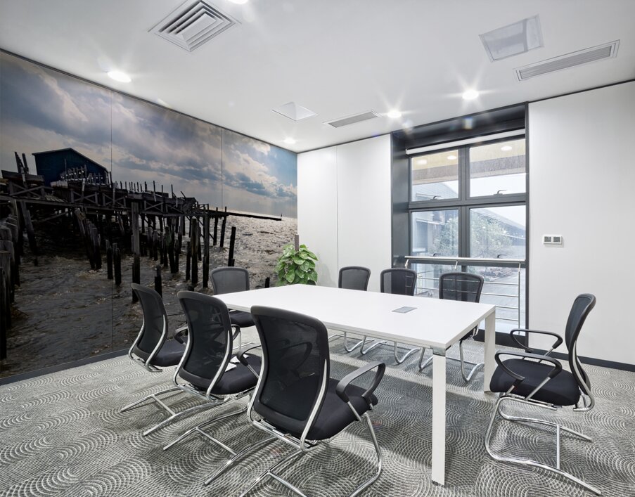 Chesapeake Crab  Shack Sunset Wall Printing