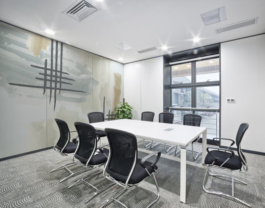 Abstract Warm Minimalism Wall Printing