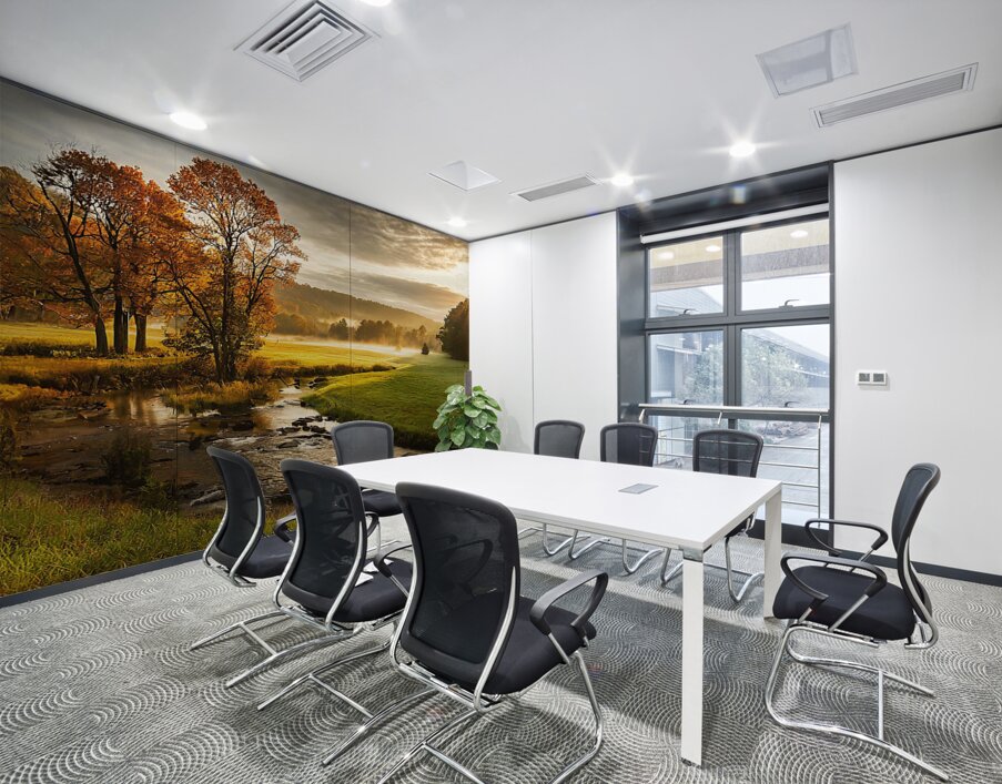 Fall sunrise Wall Printing