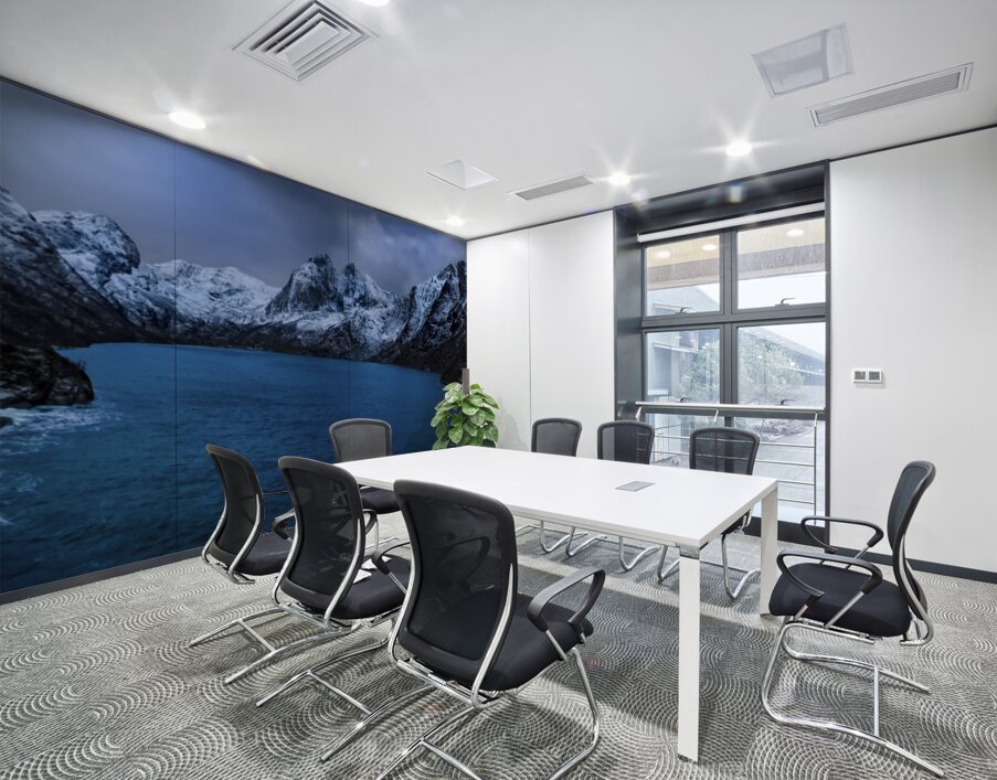 Winter Lofoten Reine Fjord Wall Printing