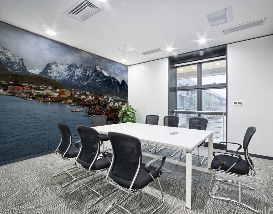 Lofoten Islands Vista in Reine Wall Printing