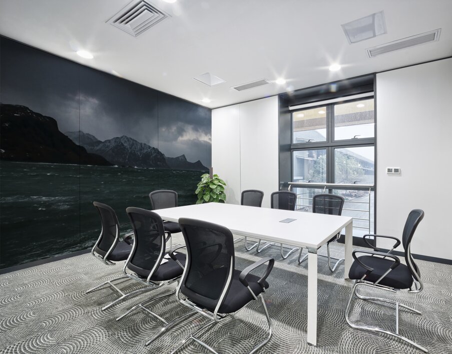 Lofoten Gale Wind sand Rocky Coastline Wall Printing