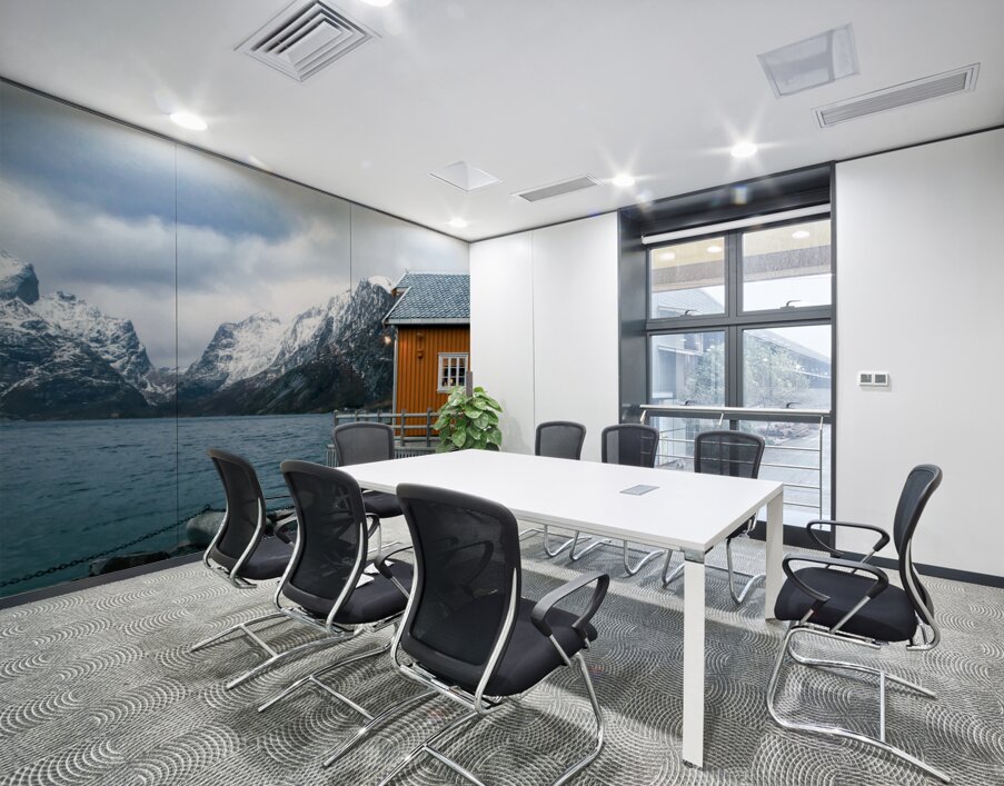 All About the View from the Ochre Rorbu Wall Printing