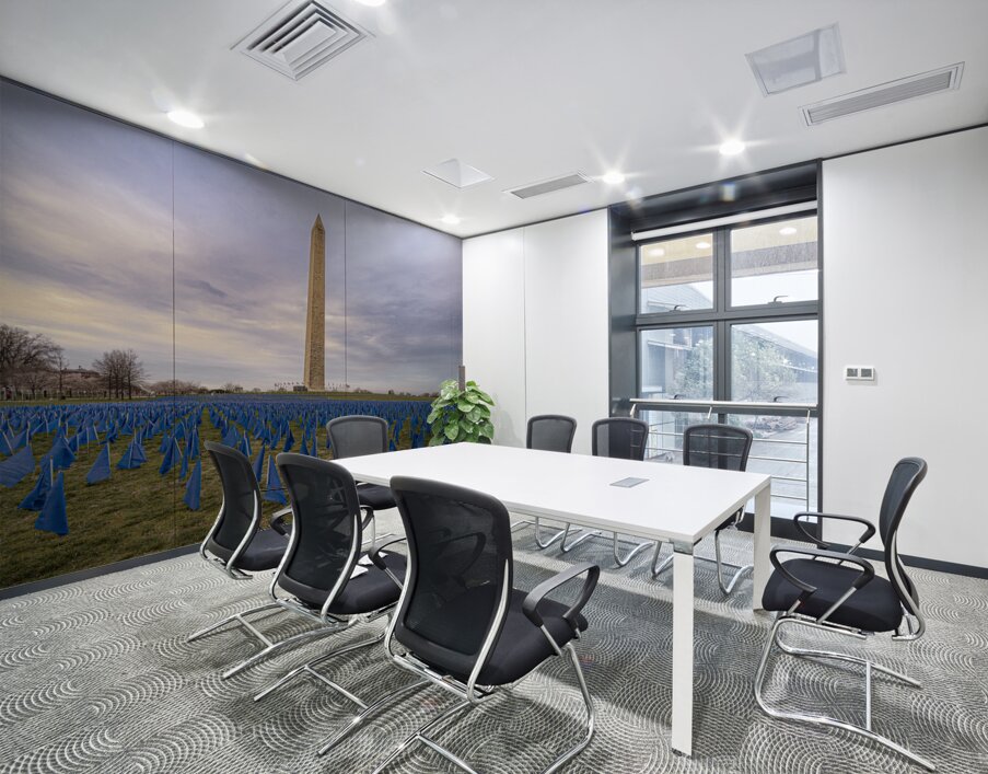 Flag DIsplay Wall Printing