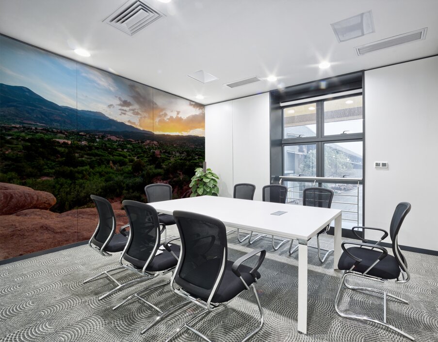 Golden Sunset By Pikes Peak Wall Printing