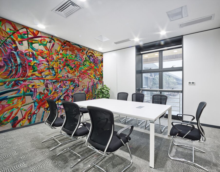 Electric Flesh and Anatomical Interventions Wall Printing