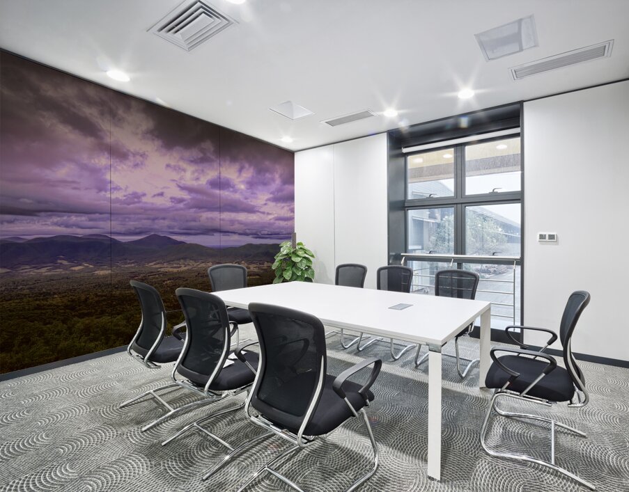 Blue Ridge Parkway Mountains Overlook Wall Printing