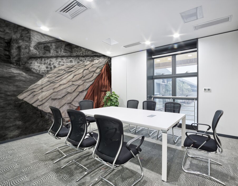 Oslo Akershus Fortress and Castle Barn Wall Printing