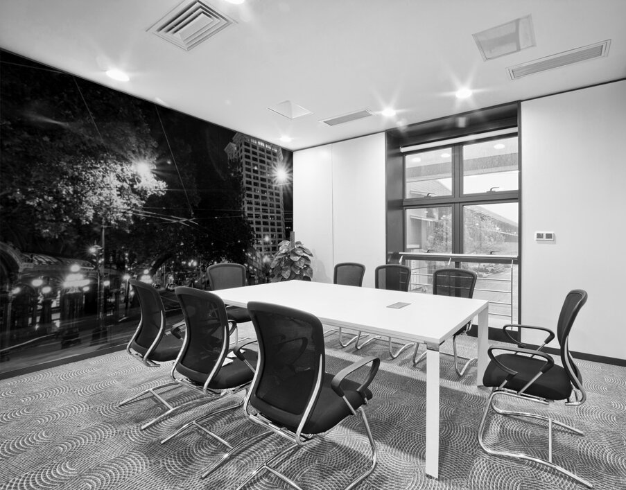 smith tower pioneer square at night  panoramic 27 Wall Printing