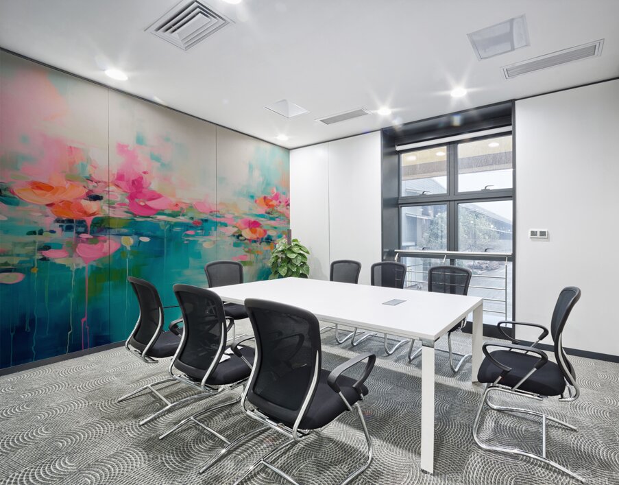 AURORA 001  40x30 300 AURORA acrylic paintind tex Wall Printing