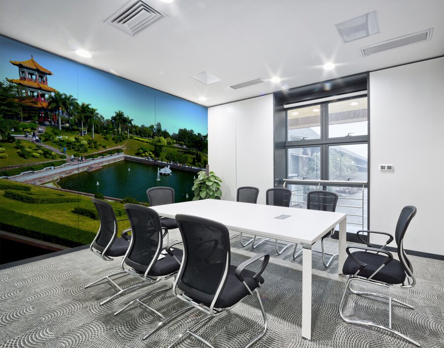 China-NP - Nansha Phoenix Lake Park 11 Wall Printing