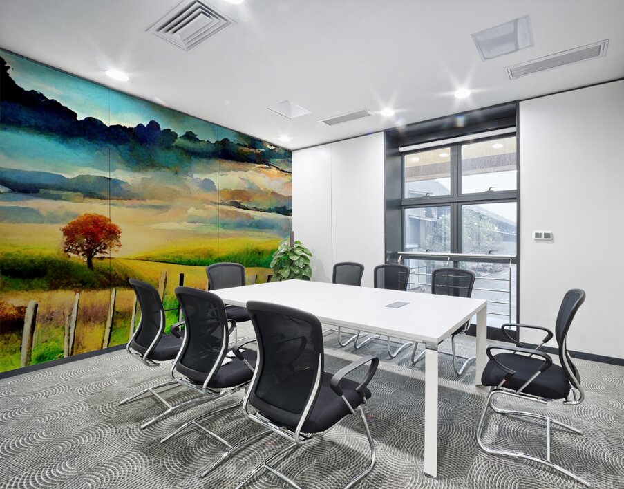 The Calm Pasture Signed Wall Printing