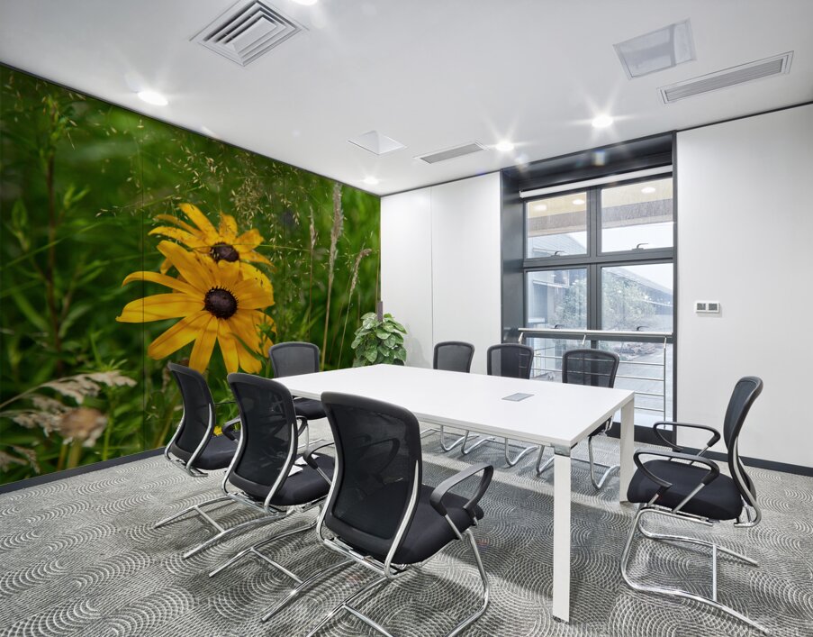 Black-eyed Susan Wall Printing