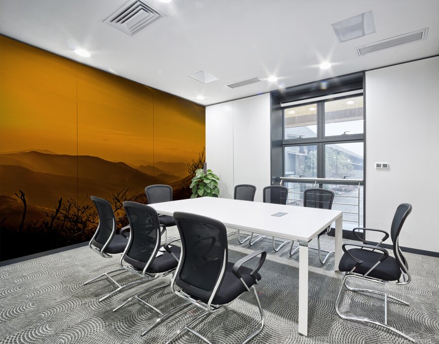 Craggy Gardens Sunset Wall Printing