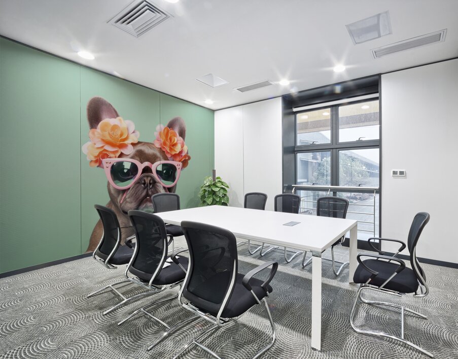 QAN 063 – Fashionable Frenchie Wall Printing