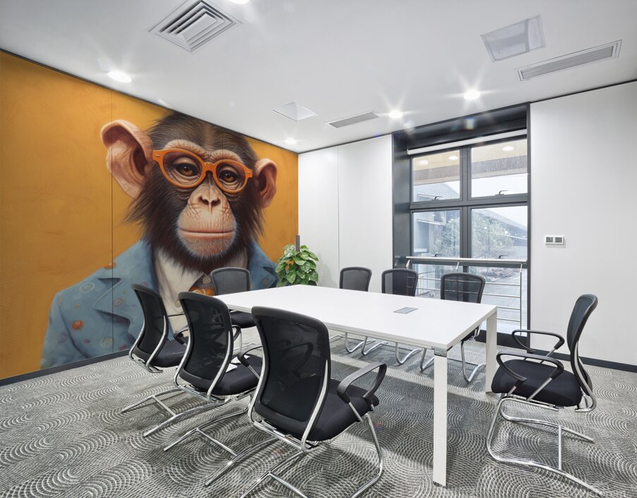 QAN 1021 – Monkey Business Wall Printing
