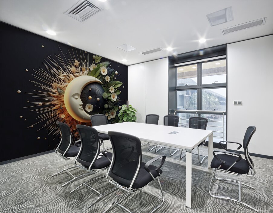 Nature Meets Geometry 7 Wall Printing