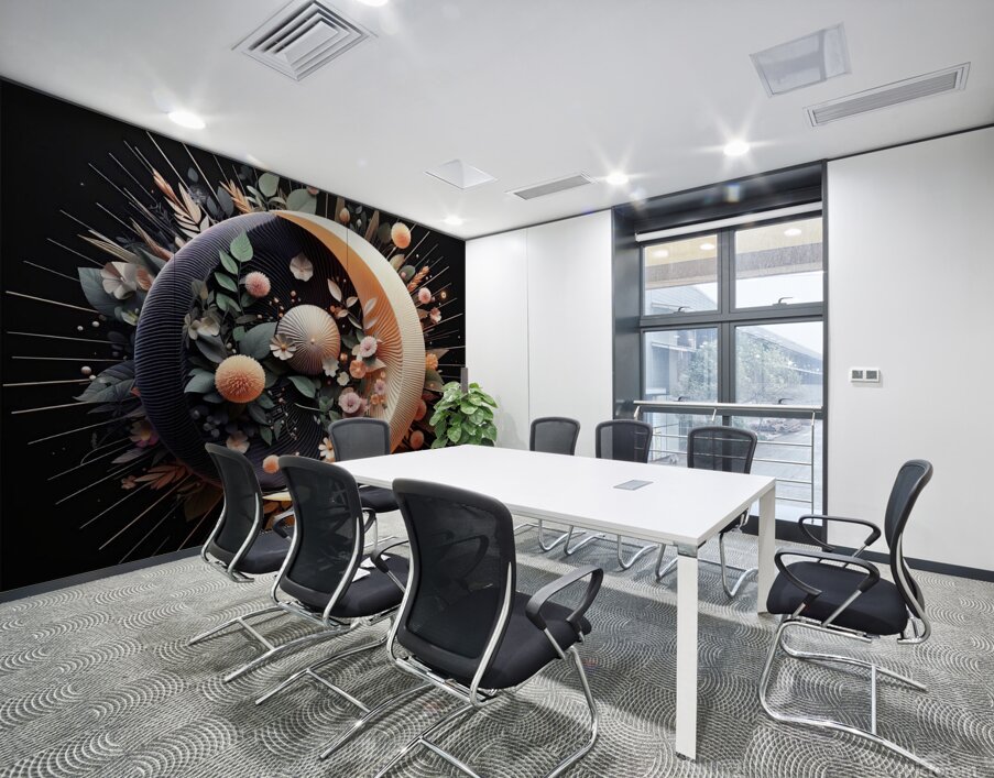 Nature Meets Geometry 16 Wall Printing