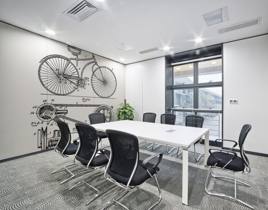 QVT 1050 – Vintage Patent Illustrations Bicycle Wall Printing