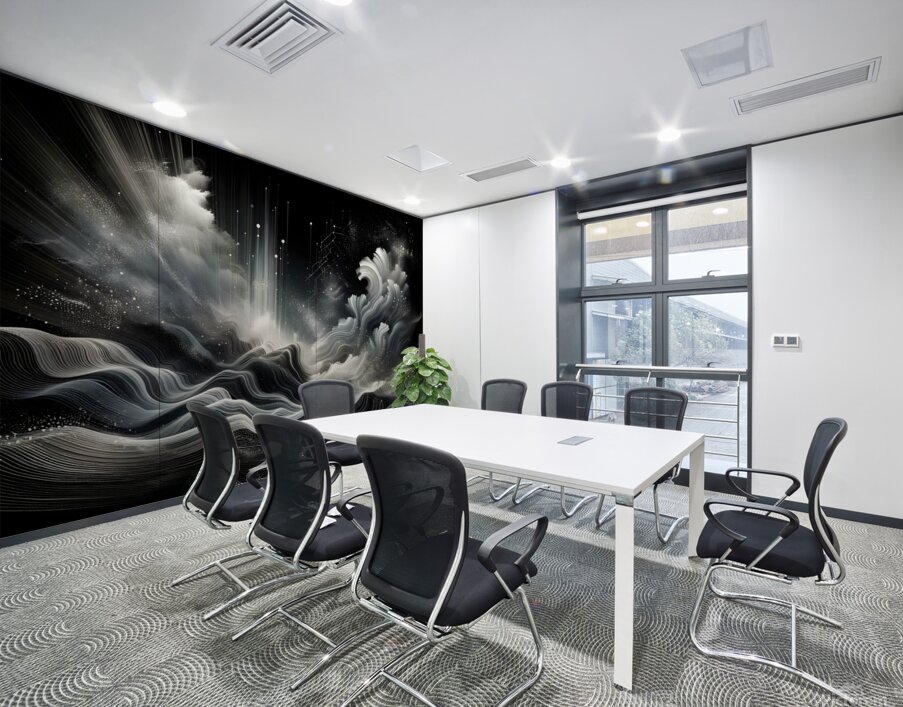 Chorale Transmission Wall Printing