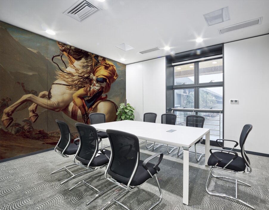 QCL 1031 – Napoleon crossing the Alps Wall Printing