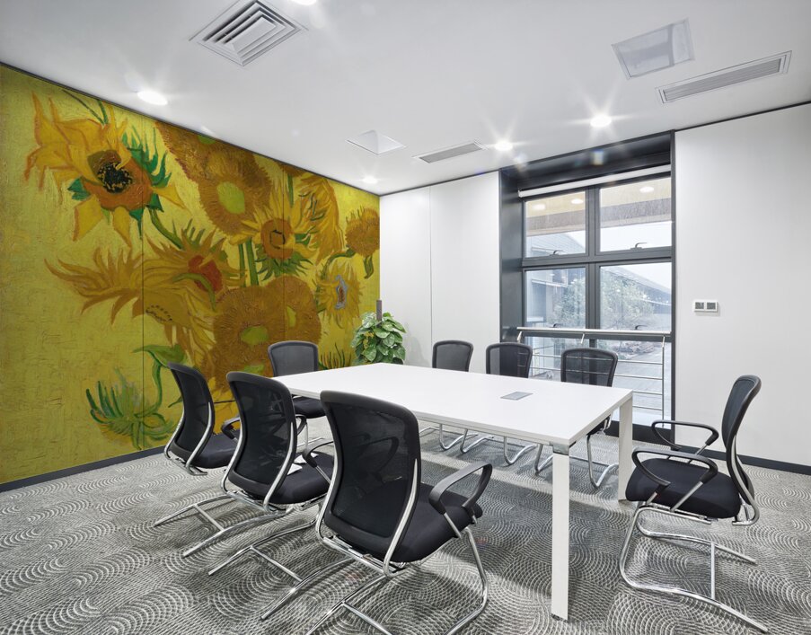 QCL 1201 – Sunflowers by Vincent Van Gogh Wall Printing