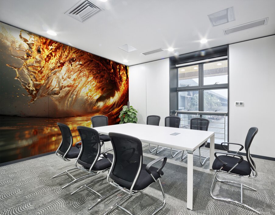 wave art mood water sea beach Wall Printing