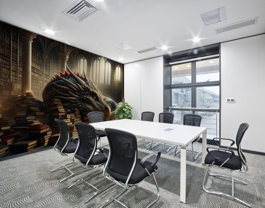 Guardian of the Tomes Wall Printing