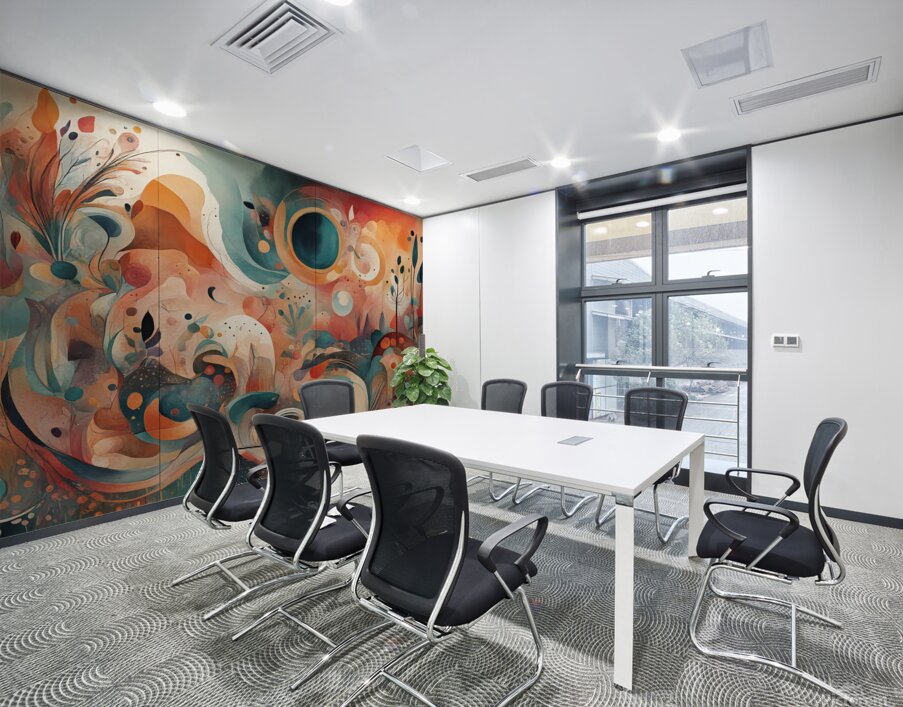 Boho Abstract II  Wall Printing