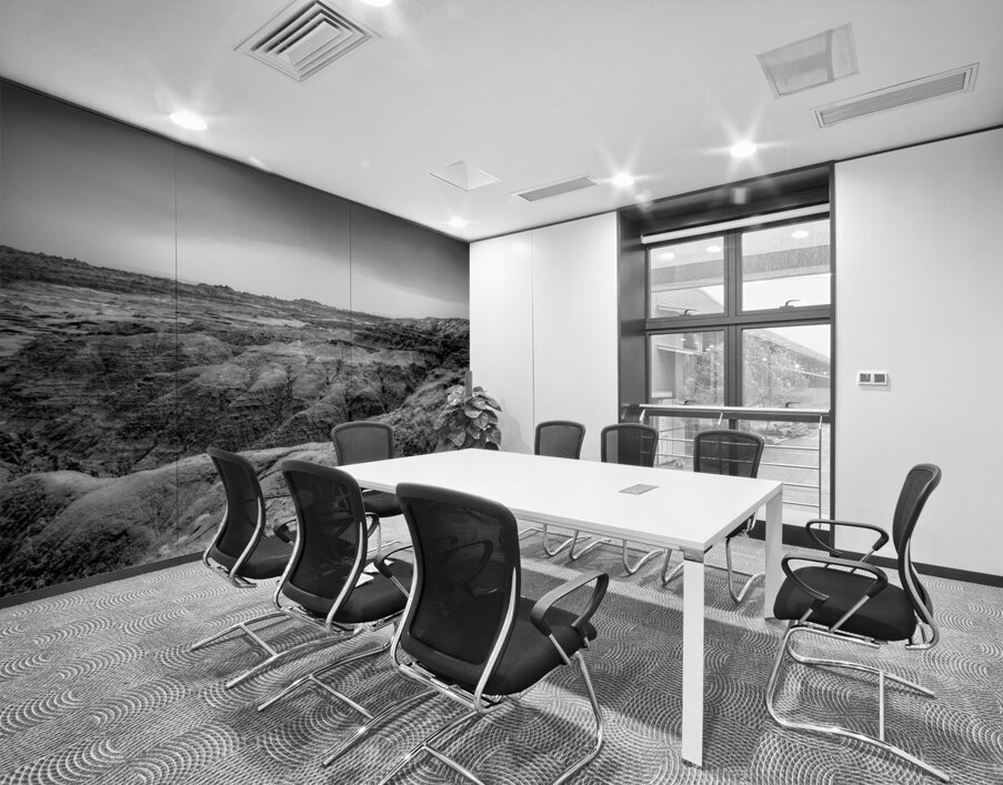 Shadows of the Earth: Echoes of the Badlands White River Wall Printing