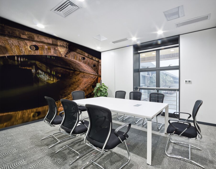 Fleisch Bridge Nuremberg Germany  Wall Printing