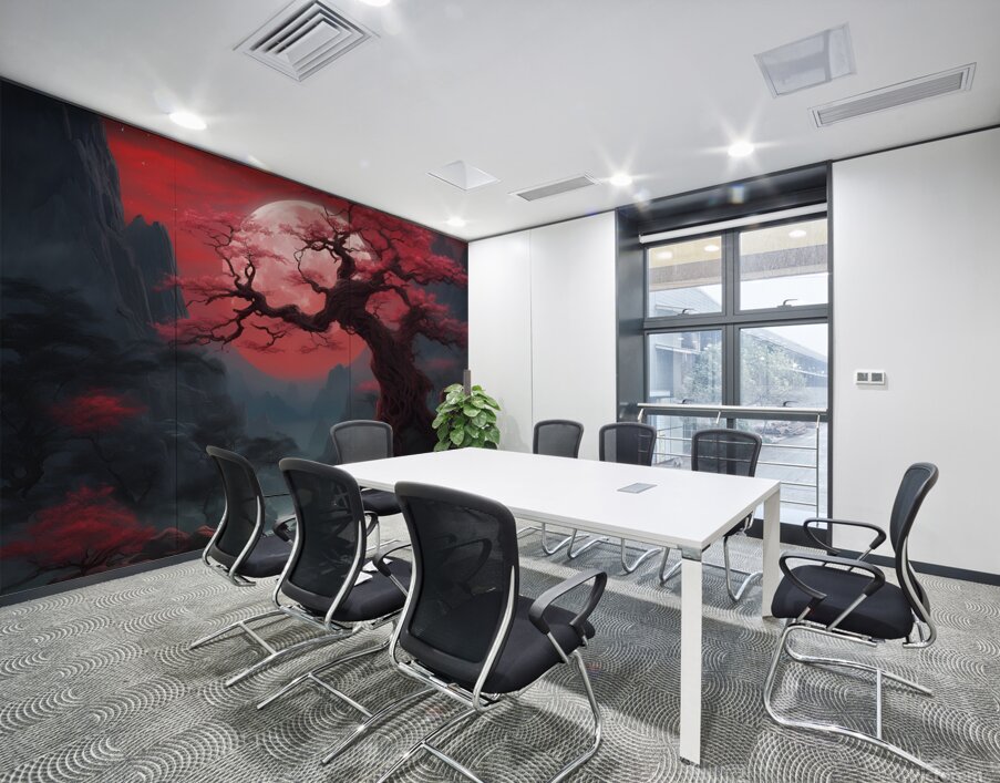 the ethereal beauty of a mystical landscape und Wall Printing